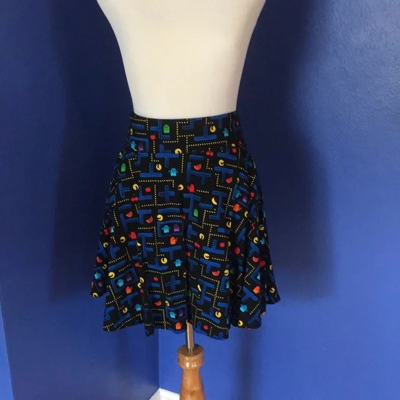 Retrolicious Pac-Man Retro Atari Arcade Game Video Game skirt 🍒 👻 🍌🍉 - Picture 10 of 14